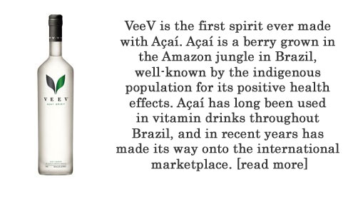 We give VeeV Açaí Spirit two thumbs up, and have added it to our permanent bar!