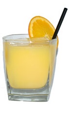 007 Killa - The 007 Killa is made from vodka, rum and orange juice, and served in an old-fashioned glass.