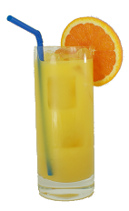 Apricot Screwdriver - The Apricot Screwdriver drink is made from Vodka, Apricot Brandy, Triple Sec and orange juice, and served in a highball glass.