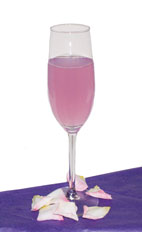 Bubbles and Berries - The Bubbles and Berries drink is made from Hpnotiq Harmonie and Champagne, and served in a chilled champagne flute.<br />Chill the champagne flute at least an hour before your reception or party begins.