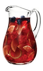 CHAMgria - The CHAMgria drink is a variation of the traditional Sangria, made from red wine, Chambord raspberry liqueur and seasonal fruits, and served in a pitcher.