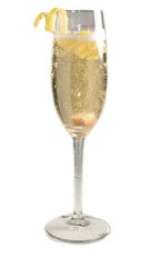 Classic Champagne Cocktail - The Champagne Cocktail is a classic New Years drink made from champagne, Angostura bitters and a sugar cube, and served in a chilled champagne flute.