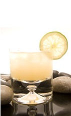 Coco Passion - The Coco Passion drink is made from cachaca, elderflower liqueur, coconut water and passionfruit flavored coconut water, and served in an old-fashioned glass.