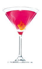 Cointreaupolitan - The Cointreaupolitan cocktail is made from Cointreau, cranberry juice and lemon juice, and served in a chilled cocktail glass.