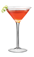 Cosmo PAMA - The Cosmo PAMA cocktail is made from PAMA Pomegranate Liqueur, Cointreau, lime and cranberry juice.