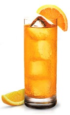 Cuervo Orange - The Cuervo Orange drink is made from Jose Cuervo Gold tequila, Grand Marnier, orange juice and lime juice, and served in a highball glass.