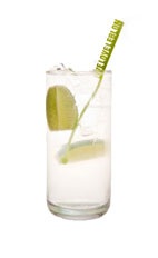 Five Second Caipirinha - The Five Second Caipirinha drink is made from cachaca, 7-Up and lime, and served in a highball glass.