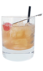 Forester Drink - The Forester drink is made from Bourbon, Cherry Liqueur and fresh lemon juice, and served in a chilled old-fashioned glass.