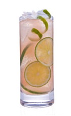French Caipirinha - The French Caipirinha drink is made from cachaca, elderflower liqueur, grapefruit juice and champagne, and served in a highball glass.