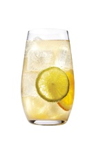 Grand Tonic - The Grand Tonic drink is made from Grand Marnier, tonic water, orange and lemon, and served in a highball glass.