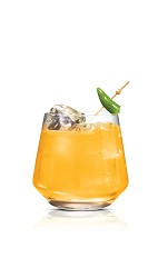 Hot Screw - The Hot Screw drink is made from Stoli Hot jalapeno vodka and orange juice, and served in an old-fashioned glass.