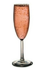 La Rosette - The La Rosette cocktail is made from St-Germain elderflower liqueur and brut rose champagne, and served in a chilled champagne flute.