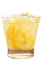 Lemon Caipirinha - The Lemon Caipirinha drink is made from Leblon Cachaca, lemon and cane sugar, and served in an old-fashioned glass.