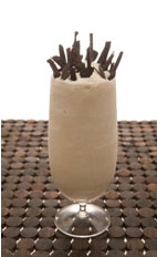 Mocha Batida - The Mocha Batida is made from cachaca, dark creme de cacao, coffee liqueur and condensed milk, and served in a parfait glass.