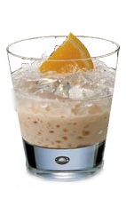 Reggae Cream - The Reggae Cream drink is made from Amarula Cream Liqueur and rum, and served in an old-fashioned glass.