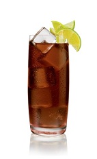 Kola Salted - The Kola Salted drink is made from Stoli Salted Karamel Vodka and cola, and served in a highball glass.