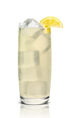 Salty Sweet Sour - The Salty Sweet Sour drink is made from Stoli Salted Karamel Vodka and lemonade, and served in a highball glass.