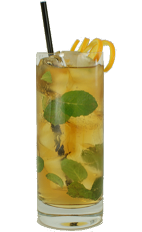 Sleepy Head - The Sleepy Head drink is made from Brandy, mint leaves and ginger ale, and served in a chilled highball glass.