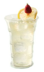 St-Tropez - The St-Tropez drink is made from vodka, St-Germain elderflower liqueur, lemon juice and club soda, and served in a highball glass.