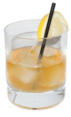 Stiletto - The Stiletto drink is made from Bourbon, Amaretto and fresh lemon juice, and served in a chilled old-fashioned glass.