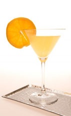 Taxi Driver - The Taxi Driver cocktail is made from cachaca, Galliano, orange juice and vanilla syrup, and served in a chilled cocktail glass.