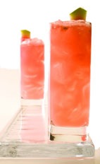 Watermelon Smash - The Watermelon Smash drink is made from cachaca, sugar and watermelon, and served in a highball glass.