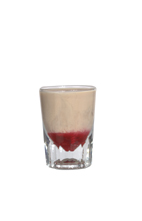 Atomic Bomb - The Atomic Bomb shot is made from Sambucca and Baileys Irish Cream, and served in a shot glass.