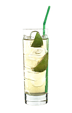 Billiard Bull - The Billiard Bull drink is made from Bacardi Limon, Red Bull, lemon lime soda and lime juice, and served in a highball glass.