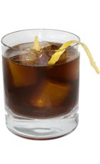 Black Jack - The Black Jack drink is made from Brandy, Cherry Brandy and cold black coffee, and served in an old-fashioned glass.