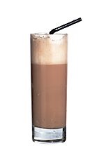 Caribbean Dream - The Caribbean Dream drink is made from white rum, Baileys Irish Cream, creme de menthe and chocolate milk, and served in a highball glass.