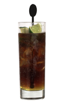 Shocking Jack - The Shocking Jack drink is made from Galliano, Pernod and cola, and served in a highball glass.
