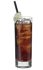 Cuba Libre - The Cuba Libre is made from white rum and Coca-Cola, and served in a highball glass.