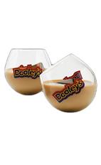 Dooleys on Ice - The Dooleys on Ice drink is made from Dooleys toffee liqueur, and served in an old-fashioned glass.