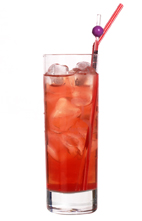 Emma - The Emma drink is made from vodka, Passoa, Red Bull and cranberry juice, and served in a highball glass.