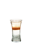Flatline Shot - The Flatline shot is made from sambuca, tequila and Tabasco, and served in a shot glass.