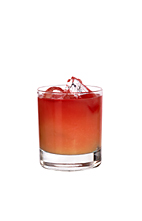 Giribaldi - The Giribaldi drink is made from Campari and orange juice, and served in an old-fashioned glass.
