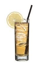 GMT - The GMT Drink is made from Grand Marnier Rouge and tonic water, and served in a highball glass.