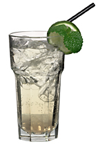 Green Apple - The Green Apple drink is made from lime vodka, Sourz Apple and lemon-lime soda, and served in a highball glass.