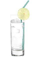 Hanna - The Hanna drink is made from gin and mineral water, and served in a highball glass.