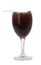 Whisky Ice Coffee - The Whisky Ice Coffee drink is made from whiskey and hot coffee, and served in a wine glass or an Irish coffee glass.
