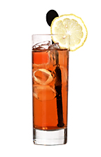 Kebas - The Kebas drink is made from citrus rum (aka Bacardi Limon), Red Bull, lemon-lime soda and grenadine, and served in a highball glass.