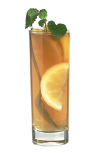 Cognac toddy - The Cognac Toddy drink is made from Cognac, lemon juice and hot tea, and served in a highball glass.