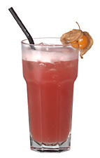 Madras - The Madras drink is made from vodka, cranberry juice and orange juice, and served in a highball glass.