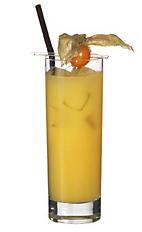 Parrot - The Parrot drink is made from Pernod and orange juice, and served in a highball glass.