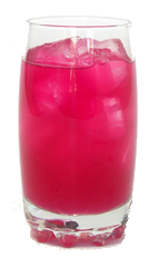 Pêra Lemonade™ #1 - The Pêra Lemonade is a non-alcoholic drink made from Pêra™ Prickly Pear Syrup and lemonade, and served in a highball glass.