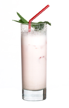 Rose Red - The Rose Red is made form vanill vodka, Tequila Rose and milk, and served in a highball glass.