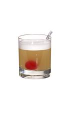 Whisky Sour - The Whisky Sour drink is made from whiskey, lemon juice and sugar, and served in an old-fashioned glass.