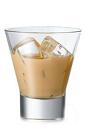 The Amarula on Ice drink is made from Amarula cream liqueur and served in an old-fashioned glass.