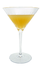 The Angel Face cocktail is made from Gin, Apricot Brandy and Apple Brandy, and served in a chilled cocktail glass.