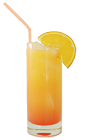 The Antis Drink is a non-alcoholic drink made from orange soda and grenadine, and served in a highball glass.